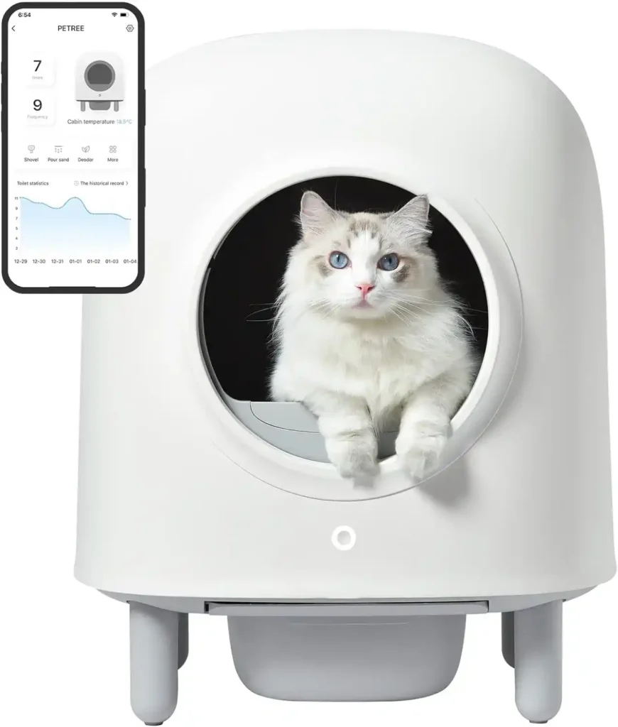 Este es el arenero para gatos autolimpiable más innovador y completo y está  disponible en